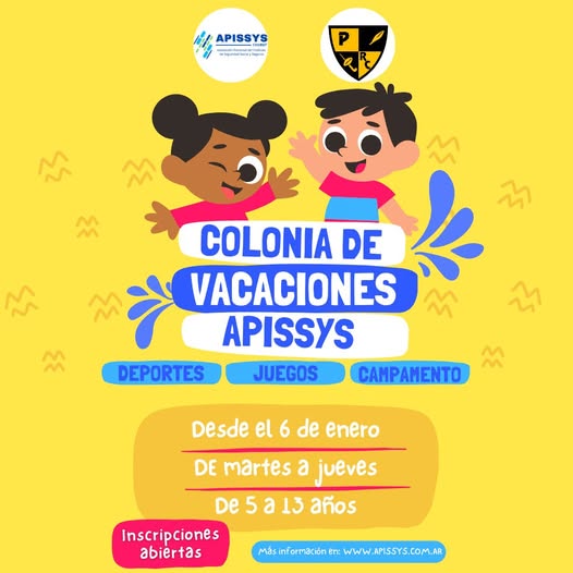 COLONIA DE VACACIONES EN APISSyS