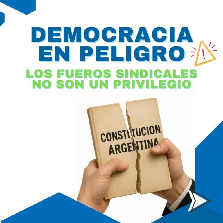 Los fueros no son un privilegio: son la defensa de la democracia y de los trabajadores