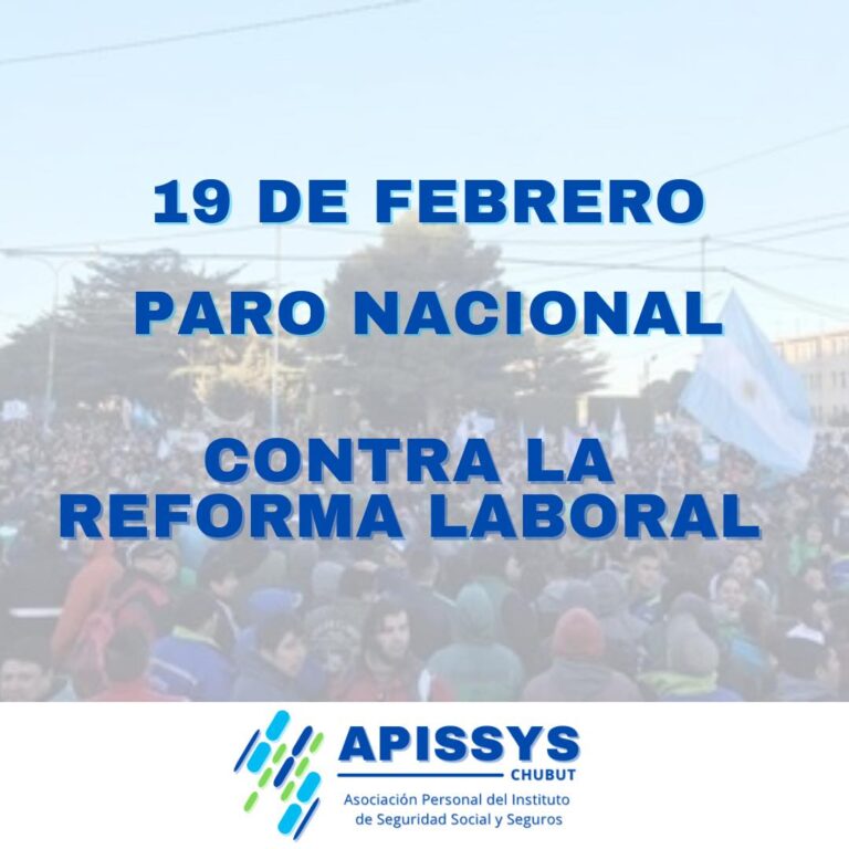 PARO GENERAL CONTRA LA REFORMA LABORAL