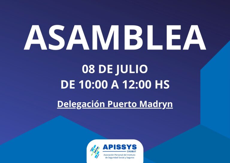 Asamblea informativa en Puerto Madryn